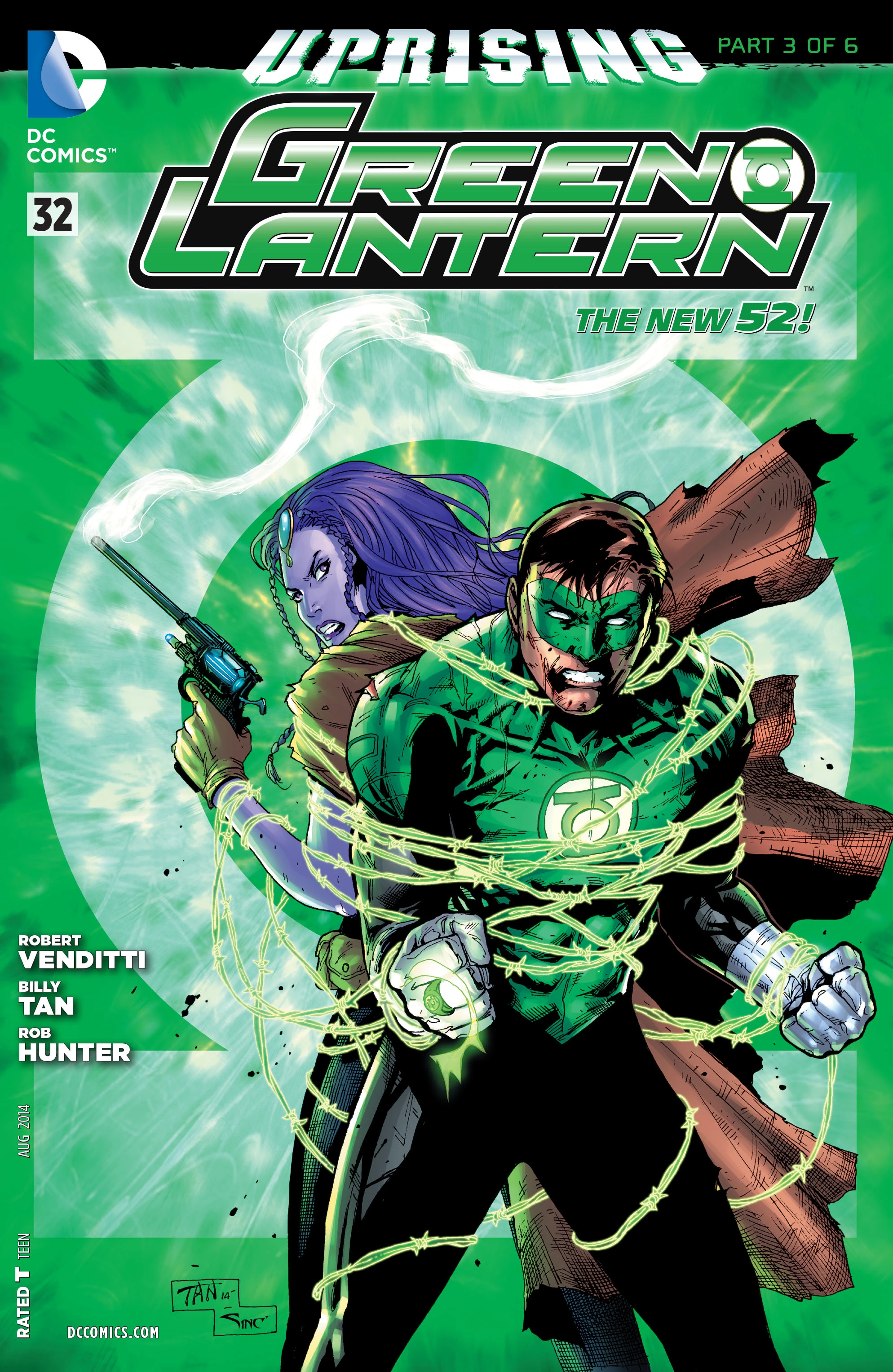 Green Lantern #32 (DC, 2014 — Cover A) cover